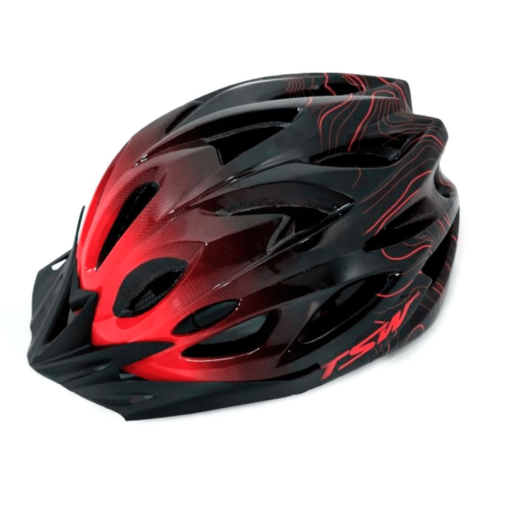 CAPACETE TSW MTB RAPTOR 3 C/ LED