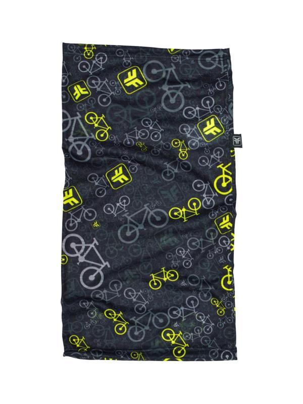 BANDANA FREE FORCE BICYCLE PRETO/AMARELO PTO/AMARELO