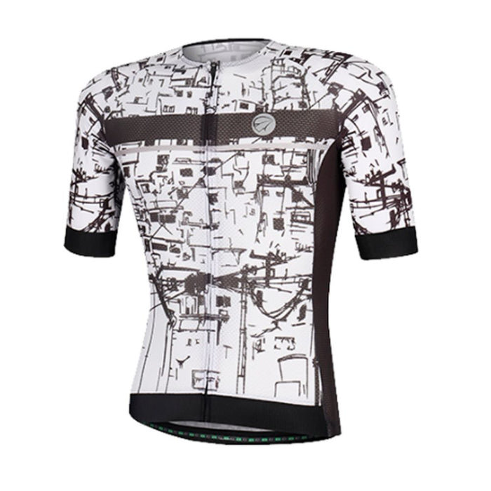 CAMISA CICLISMO MAURO RIBEIRO UNION - BRANCO/PRETO / M