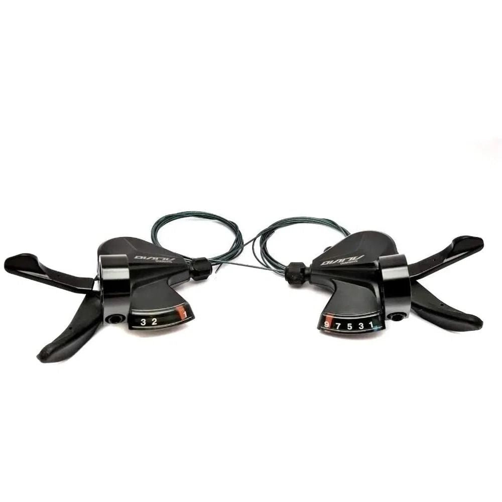 Alavanca 27v 3x9 Shimano M3100 Alivio (eslm31003pa) - Preto