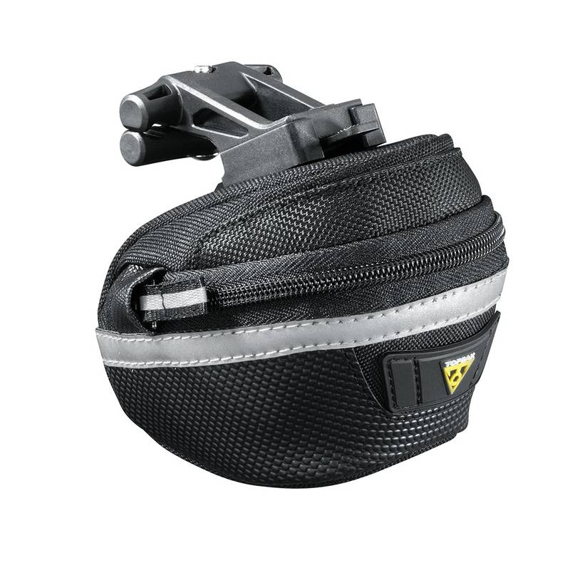 BOLSA DE SELIM DE BICICLETA TOPEAK AERO WEDGE PACK II XS - PRETO