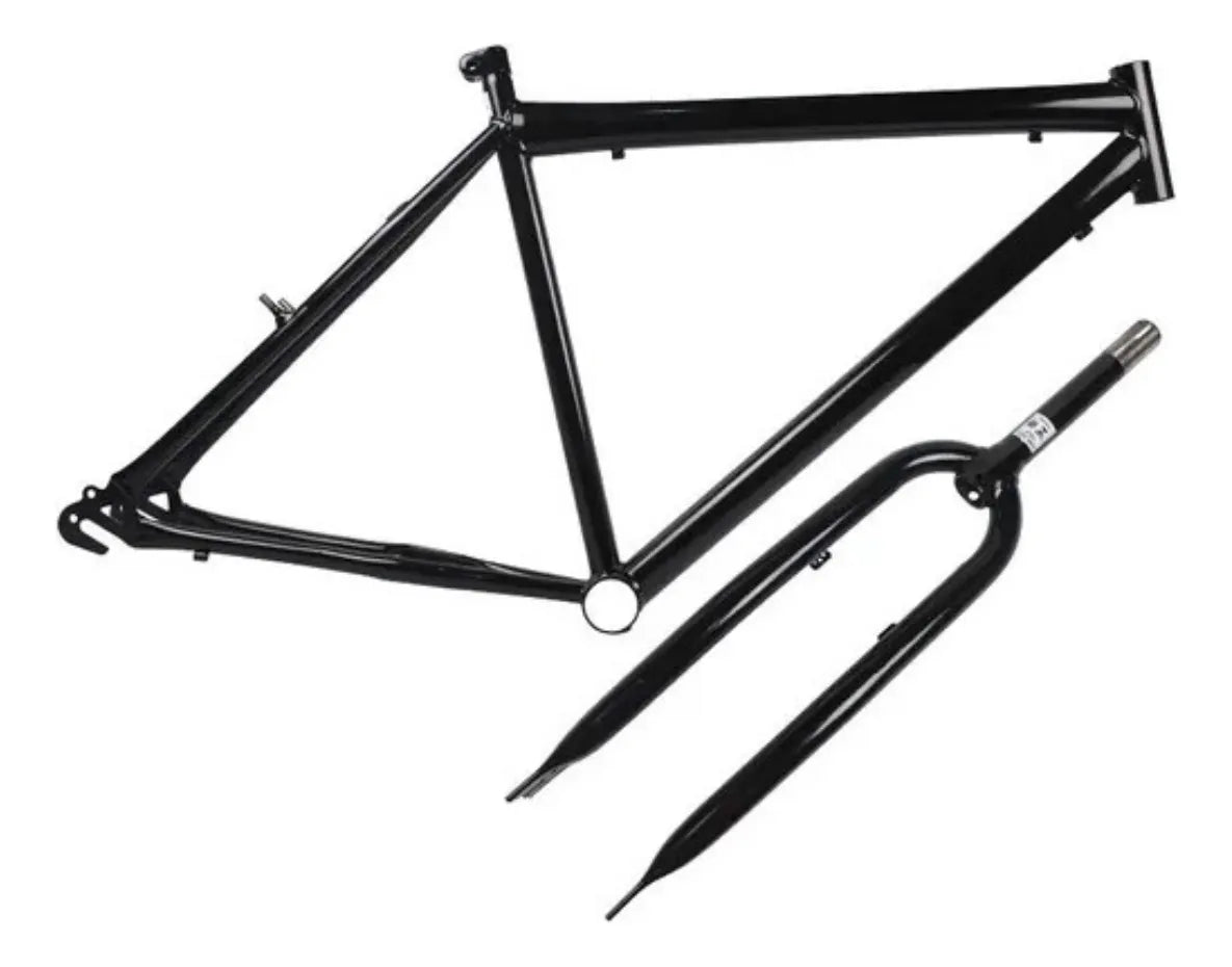 KIT 26 QUADRO/GARFO AÇO SAMY MASCULINO - PRETO FOSCO