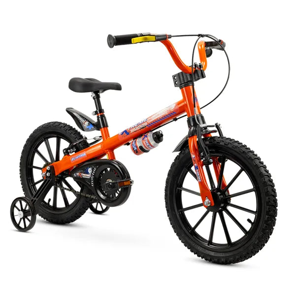 BICICLETA 16 NATHOR EXTREME LARANJA