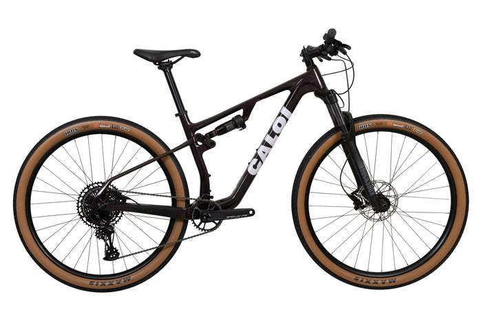BICICLETA 29 CALOI FS CARBON SRAM NX LANÇAMENTO - PRETO / (M - 17)