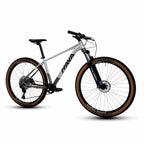 BICICLETA 29 RAVA NAZCASHIMANO DEORE 12V BOOST SUNTOUR CINZA/BRANCO M-17