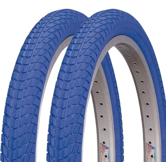 2 Pneus 20x1.95 Kenda K841 Freestyle - Azul