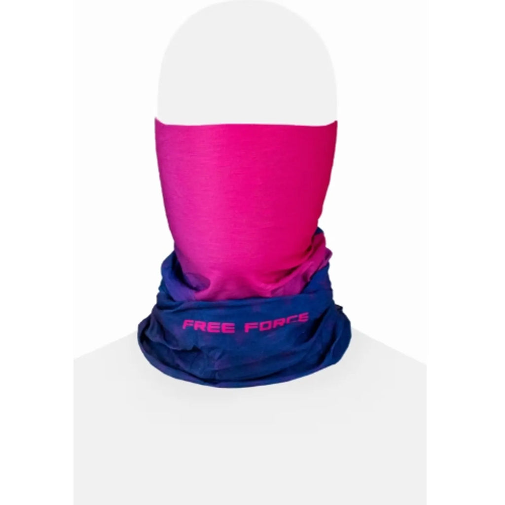 BANDANA FREE FORCE FUSION - AZUL/ROXO/ROSA