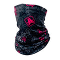 BANDANA FREE FORCE BICYCLE PRETO/ROSA MULTIFUNCIONAL