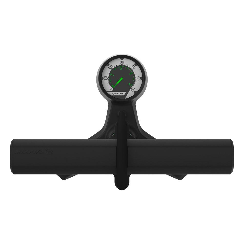 BOMBA OFICINA SYNCROS VERNON 3.0 P/ TUBELESS COM MANÔMETRO - VERDE