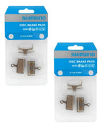 PASTILHA FREIO DISCO SHIMANO G04S METÁLICA XTR/XT 2 PARES