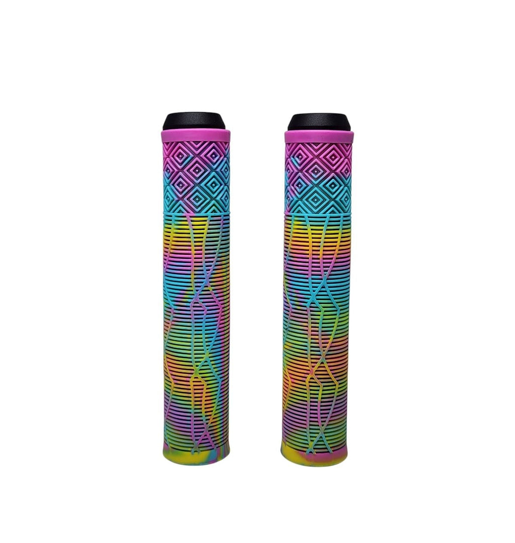 Manopla Elleven Freestyle Borracha 165mm Rainbow 2