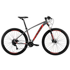 Bicicleta 29 Oggi Big Wheel 7.0 Alivio 2x9v - Cinza/Vermelho - (m - 17)