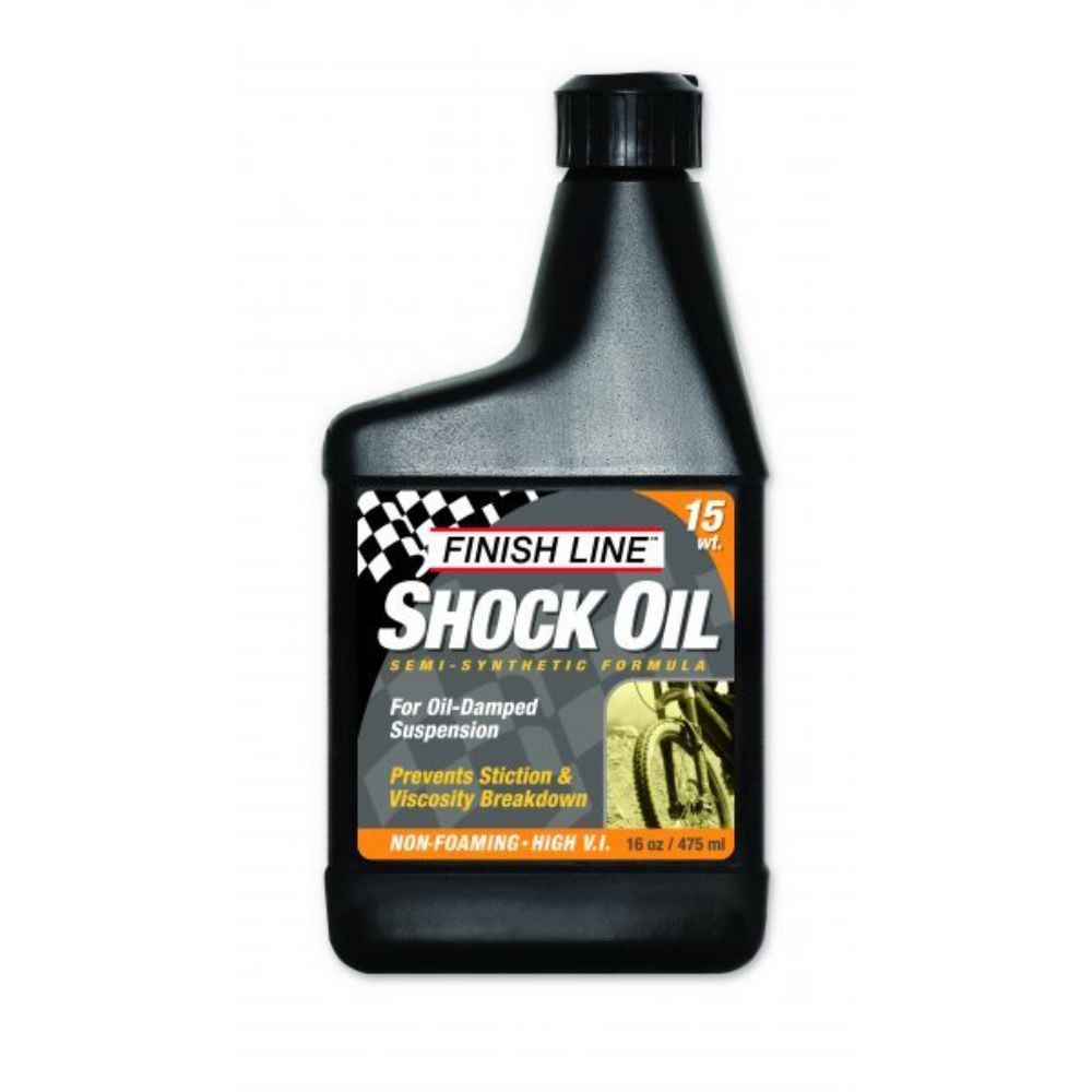 ÓLEO SUSPENSÃO FINISH LINE SEMI-SINTÉTICO 15WT (475ML) - PRETO