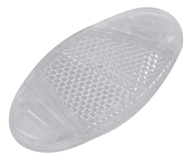 KIT 2 REFLETOR DE RODA - OVAL TRANSPARENTE