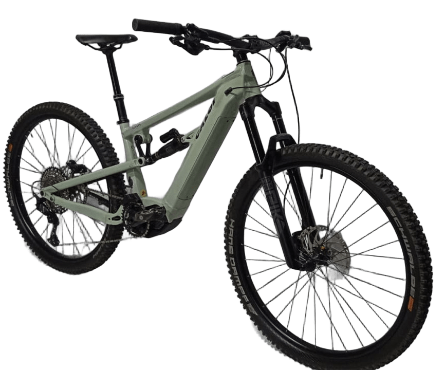 BICICLETA 29 CALOI E VIBE PRO FS ELETRICA SHIMANO SLX USADA TAMANHO S-15