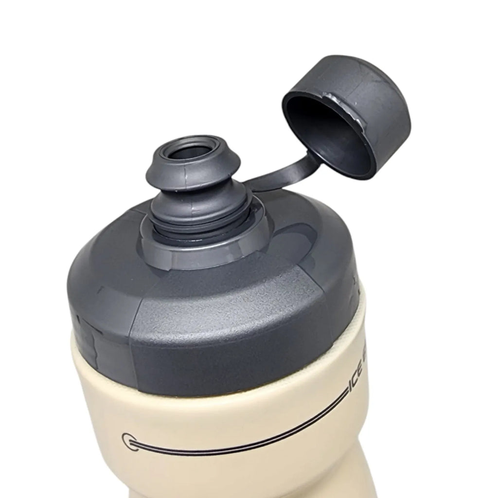 Garrafa Caramanhola Elleven Isotermica 650ml Cinza/Bege