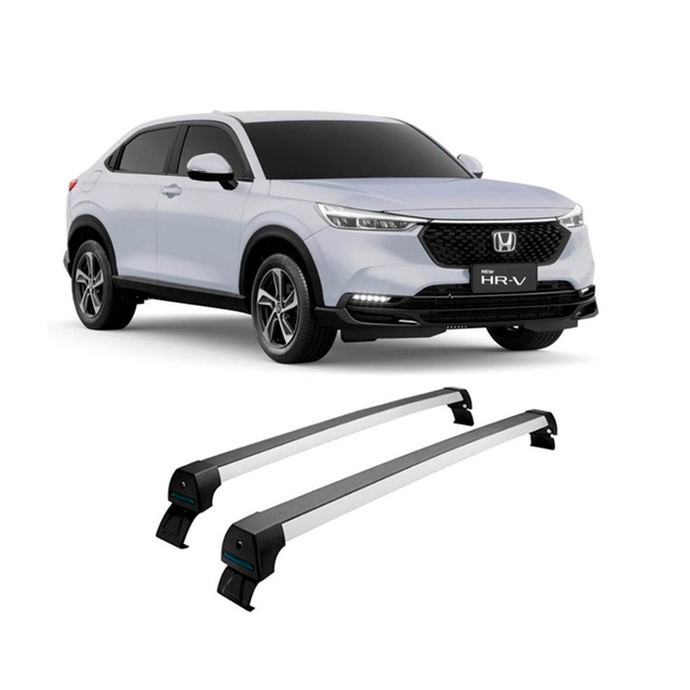 RACK DE TETO LONG LIFE SPORT ALUM. P/ HONDA HRV A PARTIR 2023 (AHRV23) - PRATA