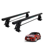 RACK DE TETO LONG LIFE AÇO P/ RENAULT CLIO HATCH E SEDAN - 4 PORTAS (A PARTIR DE 2000) (RCL-4) - PRETO