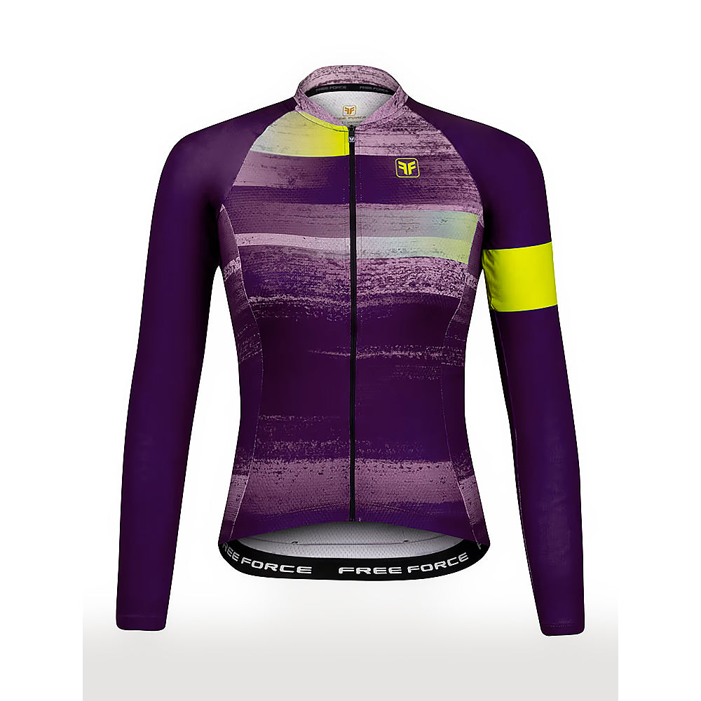 CAMISA CICLISMO FREE FORCE FEMININA BASIC MANGA LONGA JUICE