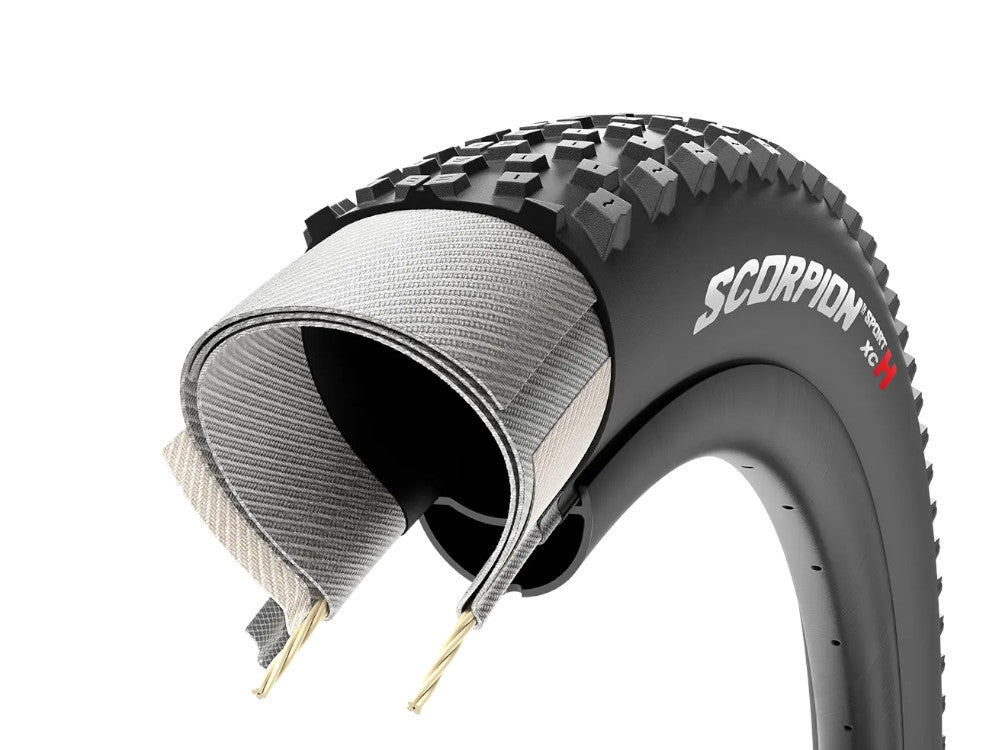 PNEU 29X2.40 PIRELLI SCORPION XC H SPORT 60TPI TUBELESS - PRETO - 29X2.40