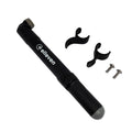 BOMBA ELLEVEN MINI PLÁSTICA ECO COM SUPORTE (80PSI) - PRETO