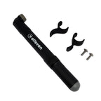 BOMBA ELLEVEN MINI PLÁSTICA ECO COM SUPORTE (80PSI) - PRETO