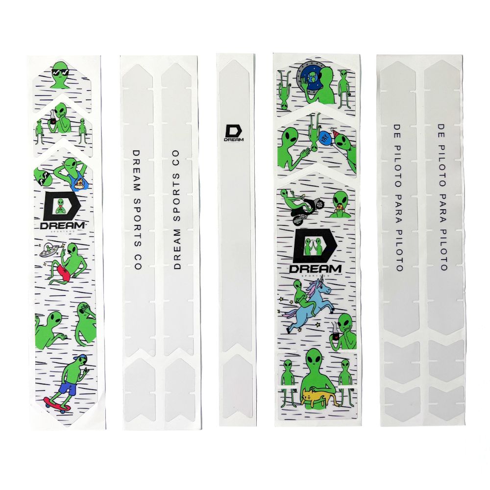 KIT ADESIVO DREAM PROTECTOR PARA QUADRO C/ 7 PEÇAS ALIEN - TRANSPARENTE