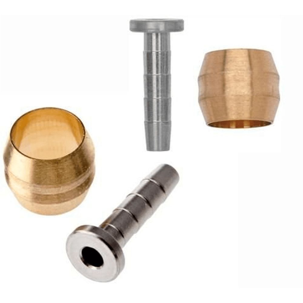 CONECTOR PARA FREIO HIDRÁULICO BENGAL P/ SHIMANO (DH50C01S) - DOURADO