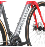BICICLETA 700  SPEED CHESTER 3.0 2X8 TAM 52 VERMELHO/CINZA