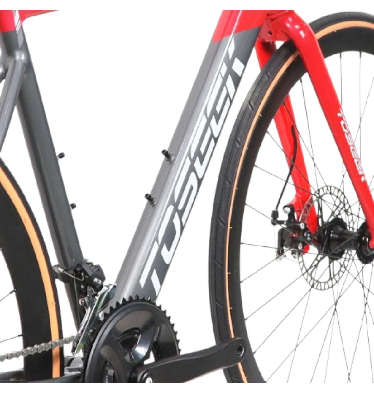 BICICLETA 700  SPEED CHESTER 3.0 2X8 TAM 52 VERMELHO/CINZA