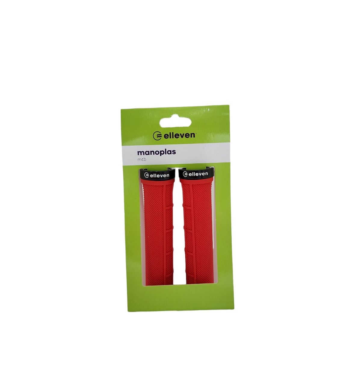 MANOPLA ELLEVEN MTB PRO C/ TRAVA 130MM VERMELHO