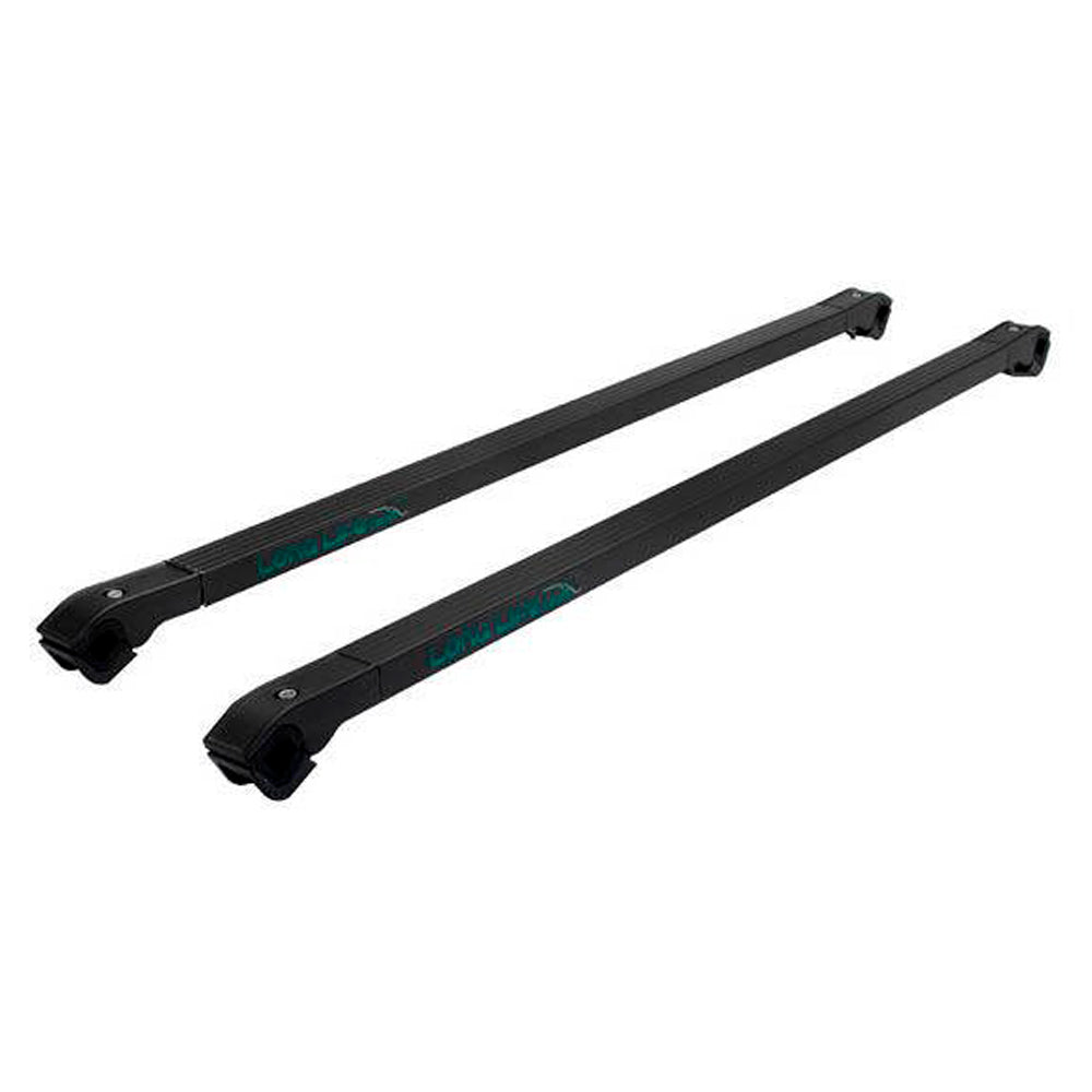 RACK DE TETO LONG LIFE SPORT ALUM. P/ CAMIN. C/ LONGARINA (PC00) - PRETO