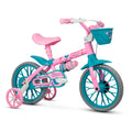 BICICLETA 12 NATHOR CHARM - ROSA/AZUL