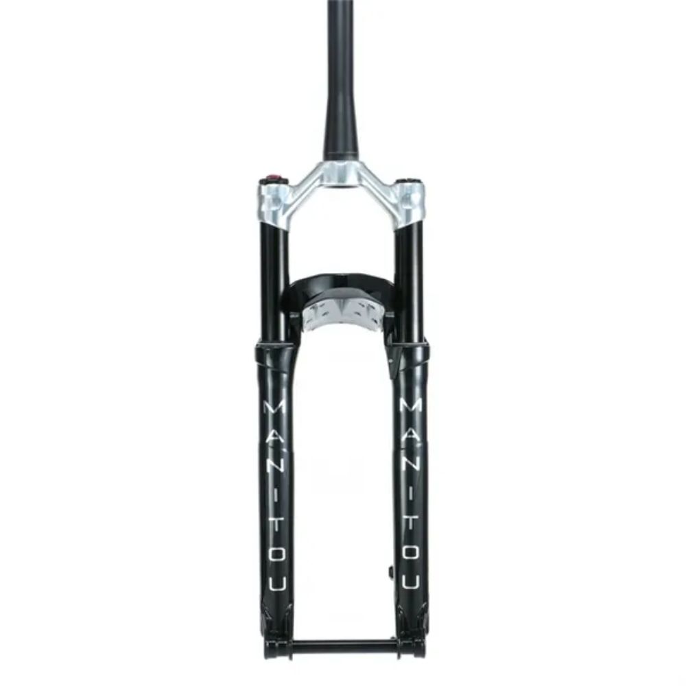 SUSPENSÃO DE BICICLETA 27,5+/ 29 TAPERED MANITOU R7 PRO AR 100MM BOOST EIXO 15MM - PRETO