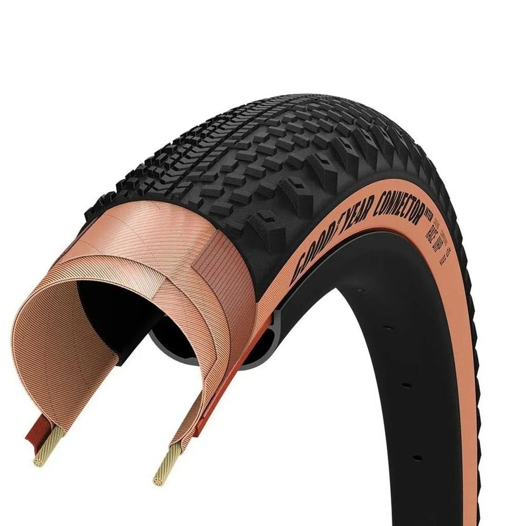 PNEU 700x40 GOODYEAR CONNECTOR ULTIMATE TUBELESS COMPLETE PTO/MARROM GR.009.40.622.V004