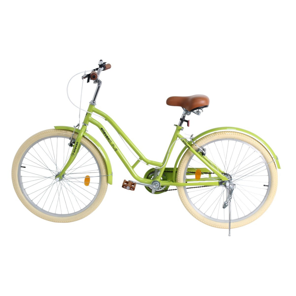 Bicicleta 24 Elleven Lumi 2026  Verde/Preto