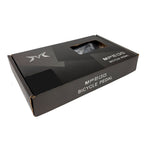 PEDAL 9/16 PLATAFORMA NYLON C/ROLAMENTO EIXO CRO-MO  - VERDE