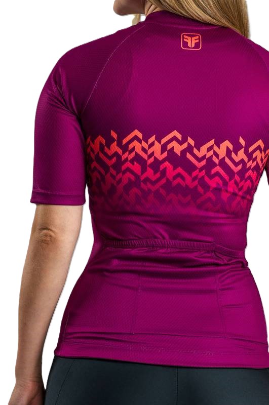 CAMISA DE CICLISMO FEMININA FREE FORCE BASIC RUBY 2024