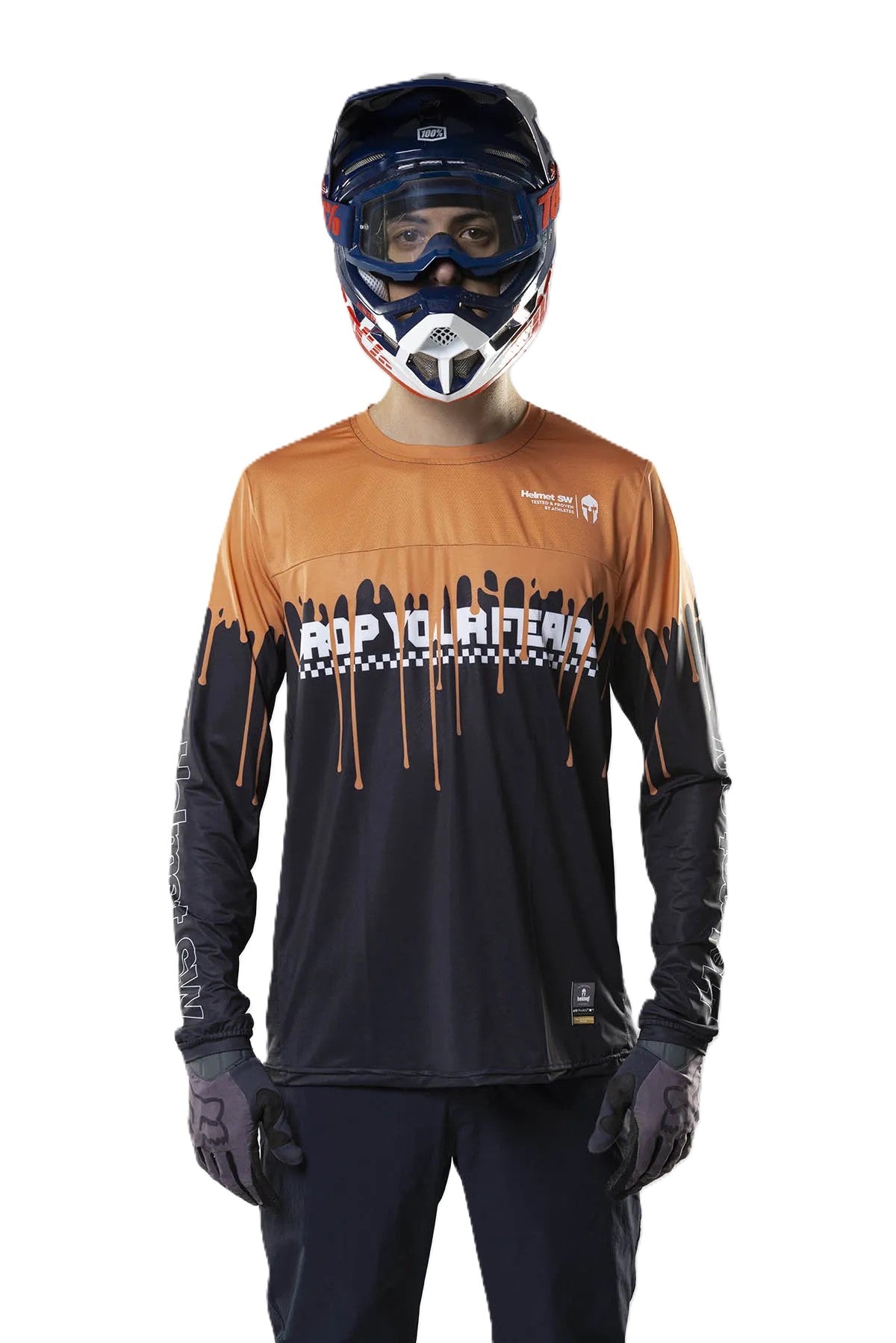 CAMISA JERSEY AIR PHANTOM | HELMET SW | MANGA LONGA
