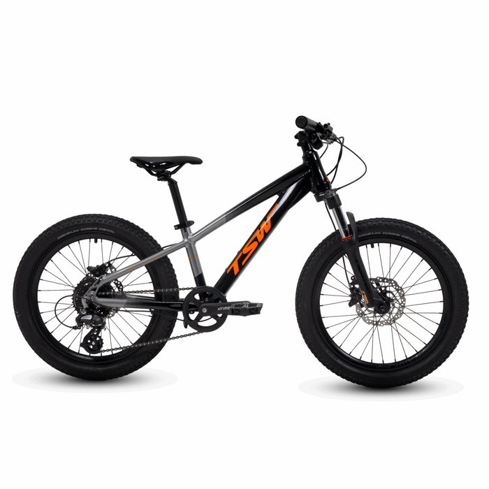 Bicicleta 20 Tsw Hunch 8v - PRETO/CINZA