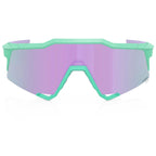 OCULOS 100% SPEEDCRAFT - SOFT TACT MINT - HIPER LAVENDER MIRROR LENS