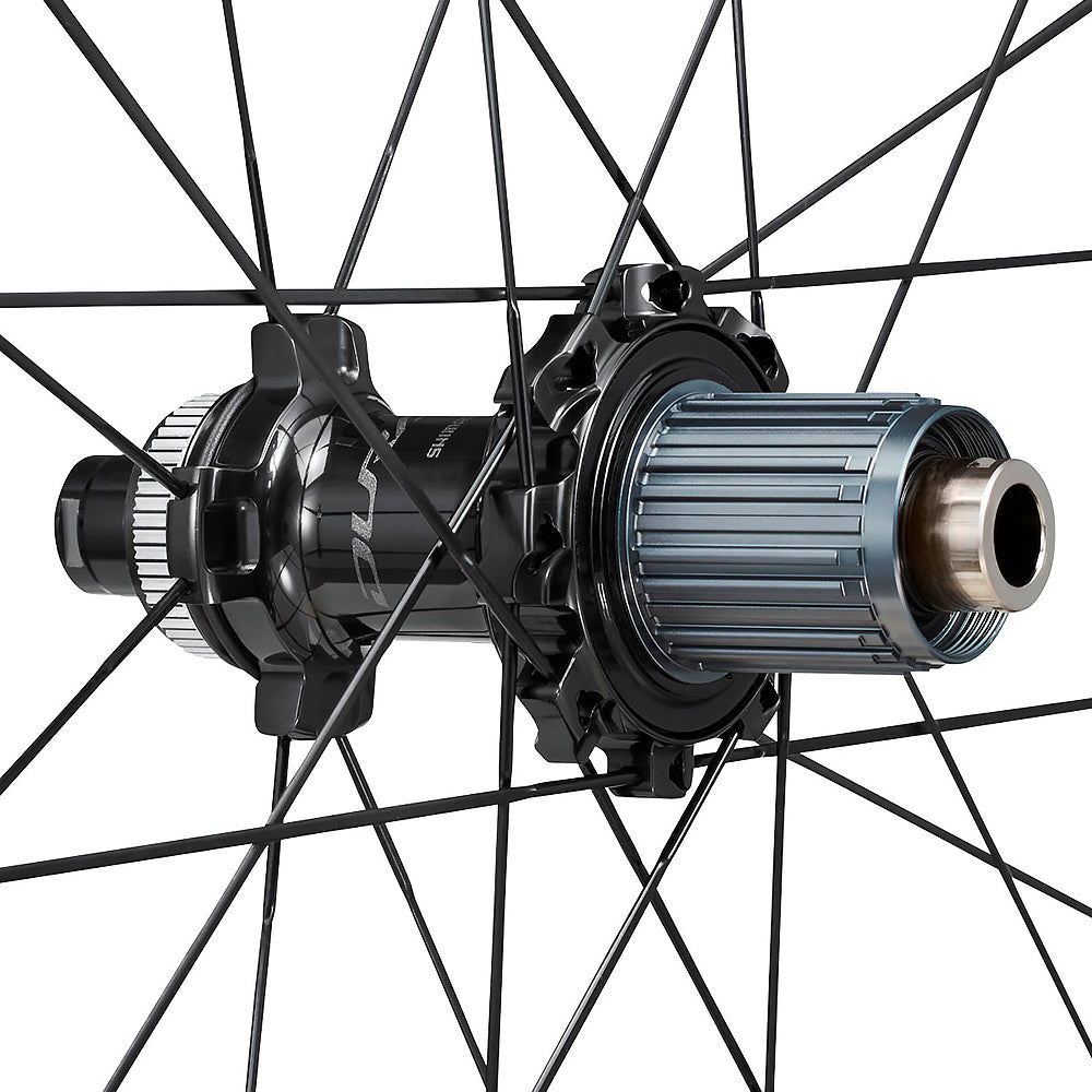 Rodas 700 Shimano Wh-r9270-c60-tl Carbon 24f (dura Ace) Preto