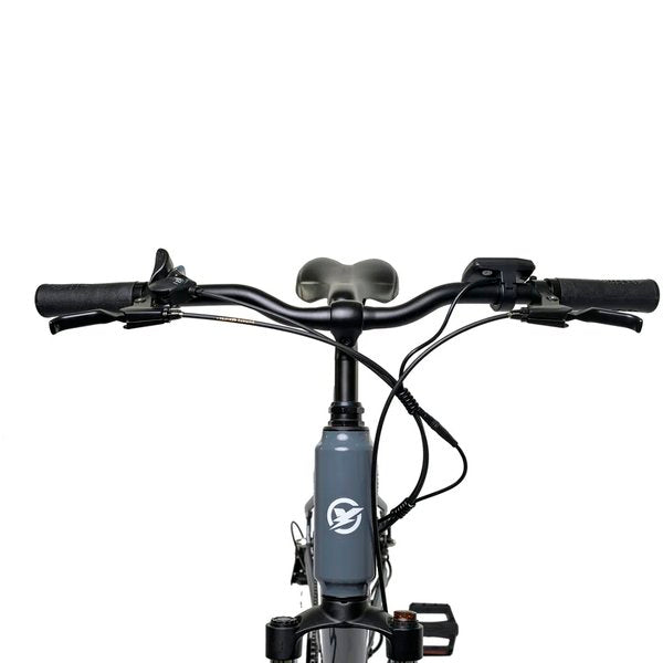 BICICLETA ELÉTRICA YOO FLEEK ARO 26 TOURNEY 7V GRAFITE/BRANCO