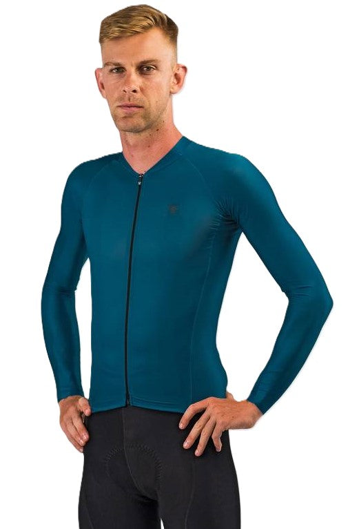 CAMISA DE CICLISMO FREE FORCE MASCULINA MANGA LONGA  TRAINING PEACEFUL 2024