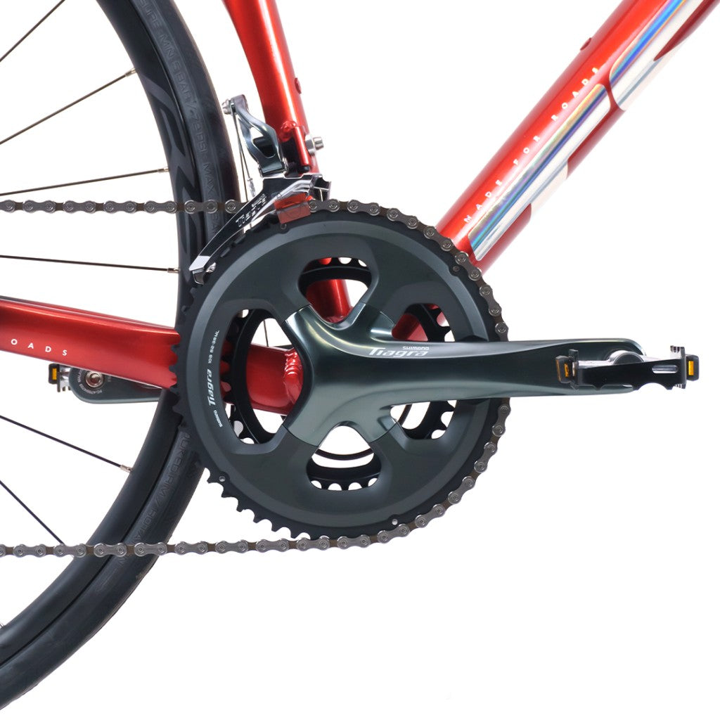 BICICLETA SPEED 700 TSW TR-10 SHIMANO TIAGRA 20V HIDRAULICO VERMELHO TAM 51