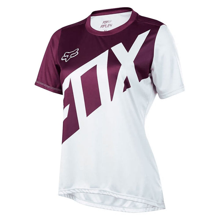 CAMISA CICLISMO FOX RIPLEY FEMININA - ROXO / G