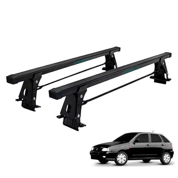 RACK DE TETO LONG LIFE AÇO P/ SEAT IBIZA (IBZ) - PRETO