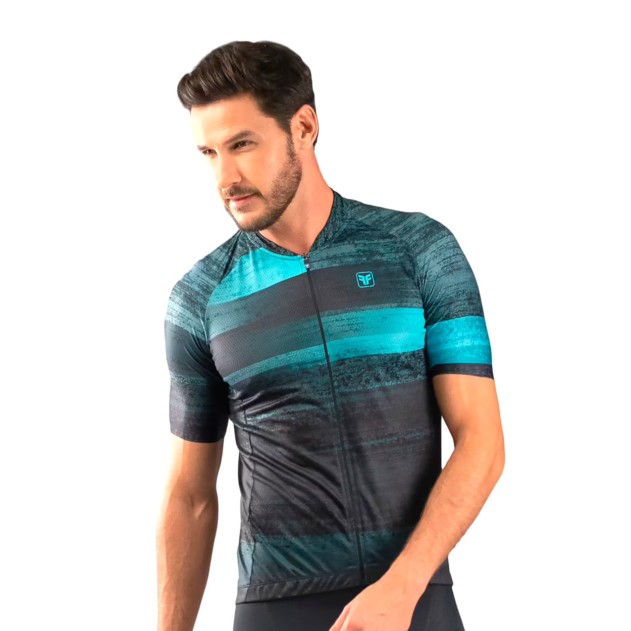 Camisa Ciclismo Free Force Masculina Basic Arctic