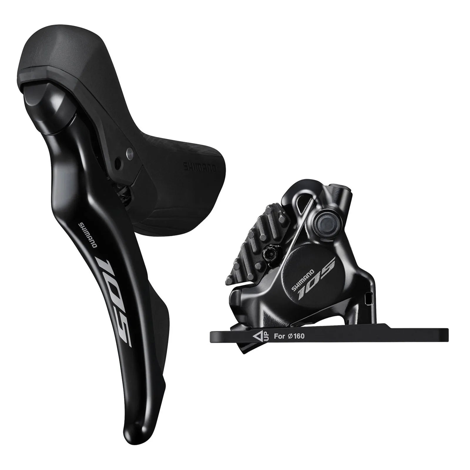 ALAVANCA CAMBIO/FREIO STI SHIMANO 105 ST-R7120/BR-R7170 ESQ 12V - PRETO