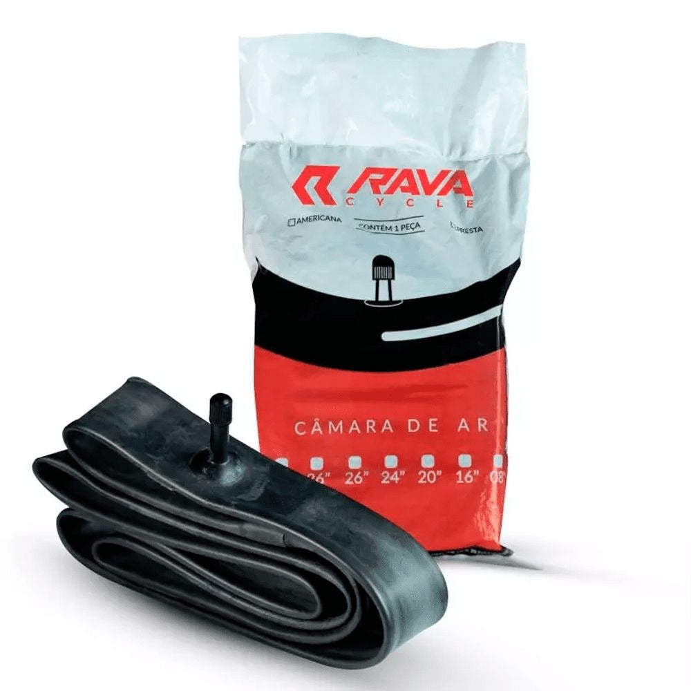 CÂMARA 26 RAVA EXTRA LARGA P/ FAT BIKEAV VALVULA GROSSA